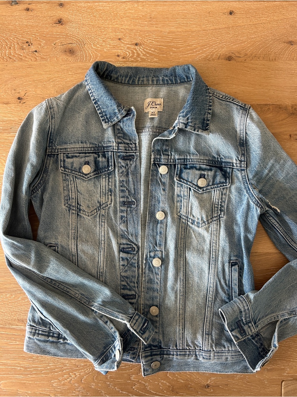 J. Crew Light Blue Denim Jacket